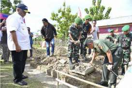 Gandeng TNI, Pemprov Gorontalo Bangun 610 Unit Rumah Layak Huni