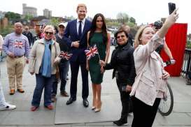 Royal Wedding: Patung Lilin Pangeran Harry dan Meghan Markle Dipajang di Windsor