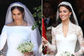 Lebih Mahal Gaun Pengantin Meghan Markle atau Kate Middleton?