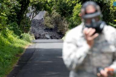 ERUPSI GUNUNG KILAUEA: Semburan Gas Beracun, Penduduk Hawaii Hadapi Ancaman Baru