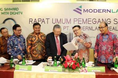 Penjualan Rumah Tinggal dan Apartemen Modernland Realty Naik 43,3%