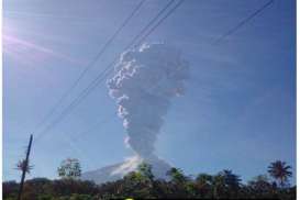 Gunung Merapi Meletus Pagi Ini