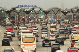 MUDIK LEBARAN 2018: Arus Kendaraan di Gerbang Tol Cikarang Utama Turun 5%