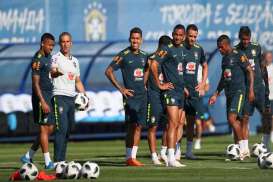 PIALA DUNIA 2018: Brasil vs Swiss, Head To Head, Prediksi Line Up dan Hasil