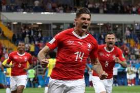 PIALA DUNIA 2018: Brasil Ditahan Swiss, Skor 1-1