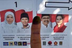 QUICK COUNT PILGUB JATIM 2018: Khofifah-Emil Unggul Sementara 58,5%