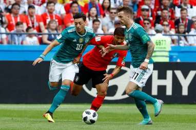 Hasil Piala Dunia 2018: Jerman Pulang Kampung, Dihajar Korsel 0-2 