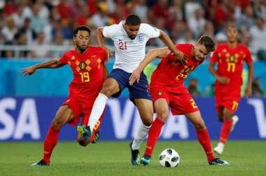 Piala Dunia 2018:  Kalah 0-1 dari Belgia, Inggris Ketemu Kolombia di 16 Besar, Jepang vs Hazard cs