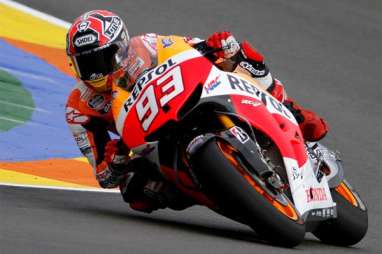 Marquez Raih Pole Position, Rossi Start Posisi 3 MotoGP Belanda