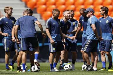 PIALA DUNIA 2018: Swedia vs Swiss, Preview dan Prediksi Line Up: Sebastian Larsson Absen