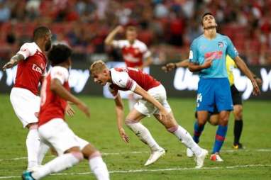 INTERNATIONAL CHAMPIONS CUP 2018: Atletico Madrid Pukul Arsenal 3-1 Lewat Adu Penalti