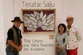 Kolaborasi Seniman Jepang-Indonesia Ditampilkan di Ubud Bali