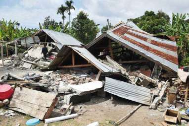 Gempa Lombok: Sejumlah Bangunan di Denpasar Rusak