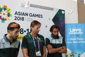 Tiga Timnas Sepak Bola Asian Games XVIII Menginap di Hotel Harper