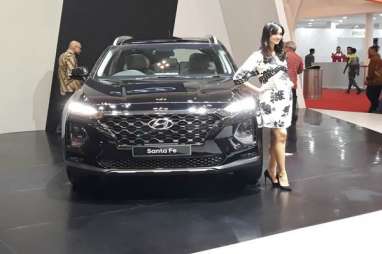 Hyundai Bangga All New Santa Fe Mobil Terfavorit di GIIAS 2018