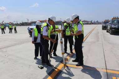 Apron Barat dan Timur Bandara Ngurah Rai Mulai Diverifikasi