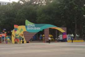 H-1 Pembukaan Asian Games 2018, Penjagaan Kompleks GBK Semakin Ketat