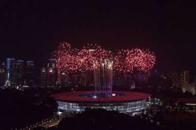 Begini Megah dan Meriahnya Pembukaan Asian Games 2018