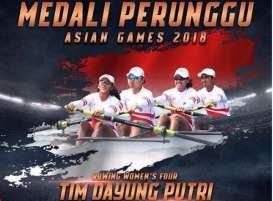 Asian Games 2018: Dayung Kembali Berikan Perunggu untuk Indonesia