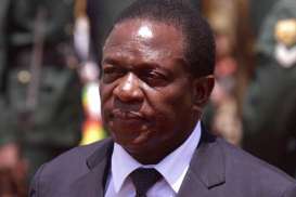 Presiden Zimbabwe Resmi Dijabat Emmerson Mnangagwa 