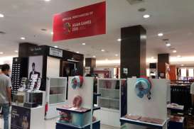 Merchandise di Pop Up Store Asian Games 2018 Senayan City dan Plaza Senayan Mulai Menipis