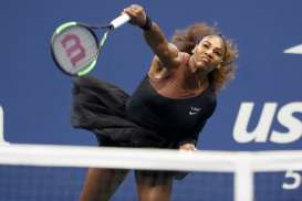 AS TERBUKA: Serena Williams Didenda US$17.000 