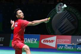 Japan Open 2018 : Jonatan Christie Gagal Ulangi Aksi Heroik Asian Games