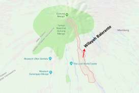 Bukaan Kawah Merapi Mengarah ke Klaten, Balerante Desa Terdekat Jalur Lahar