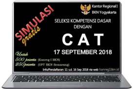 Calon Pelamar CPNS 2018 Berebutan Ikut Simulasi CAT BKN