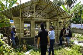 PT Abyor, ITB dan Unram Bangun Huntara di Lombok