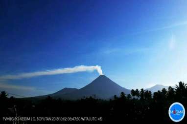 Erupsi Gunung Soputan, Masyarakat Belum Perlu Mengungsi