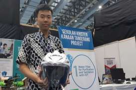 Keren, Ada Helm Antikantuk di Indocomtech 2018