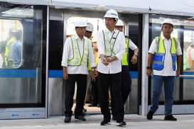 Jokowi: Tarif MRT Jakarta Rp8.000-Rp9.000