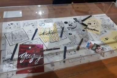 Menerawang Isi Buku “Gugug!” Lewat Pameran