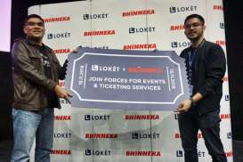 LOKET Gandeng Bhinneka Jualan Tiket Borongan