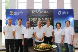 Griya Karunia Sejahtera Gelar Topping Off Apartemen Foresque Residence