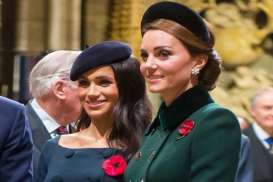 Begini Reaksi Kate Middleton Saat Ditanya Kehamilan Meghan Markle