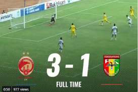 Sriwijaya FC vs Mitra Kukar 3-1, SFC Keluar dari Zona Degradasi