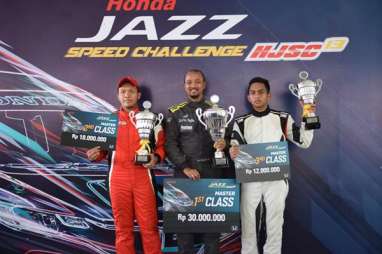 Fitra Eri Juara Umum Honda Jazz Speed Challenge 2018