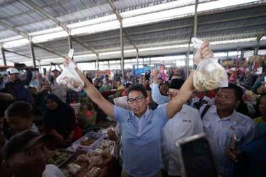 Sandi Tampung Curhat Pedagang Pasar Kebumen