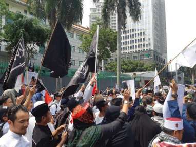 Bela Muslim Uighur, Umat Islam di Jabodetabek Demo di Depan Kedubes China