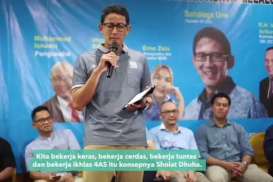 Sandiaga Uno Berbagi Tips Soal Rezeki dan Shalat Dhuha Melalui Video