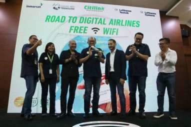 Akhirnya, Citilink Beri Akses Wifi Gratis di Pesawat