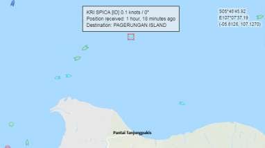 Sinyal CVR Lion Air PK-LQP Tinggal 12 Hari lagi:  KRI Spica Bermanuver  18 Km di Utara Tanjung Pakis