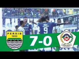 PIALA INDONESIA: Persib Hajar Persiwa 7-0, di 16 Persib Duel Lawan Arema FC