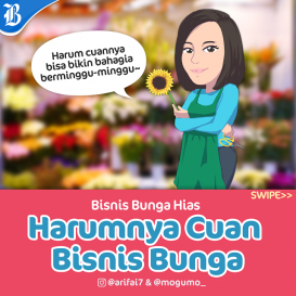 Peluang Bisnis, Harumnya Cuan Bisnis Bunga