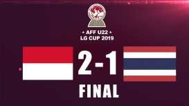 Piala AFF U22: Skor Indonesia vs Thailand 2-1, Indonesia Juara..Indonesia Juara...Ini Video Streamingnya