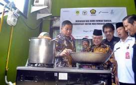 Peresmian Jaringan Gas : Emak-Emak Senang Stok Gas Rumah Tangga Lancar