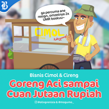 Peluang Bisnis, Goreng Aci Hingga Untung Jutaan Rupiah