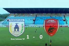 Piala Presiden: Persipura vs PSM Makassar 1-0, PSM Makassar Tersingkir. Ini Video Streamingnya